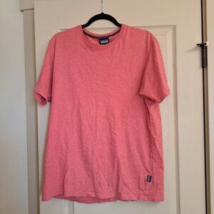 Mens Red Patagonia t-shirt Large organic Cotton